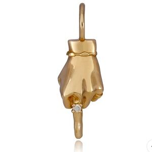 Maura Green "The Ladybird" Ladyfinger in 14K yellow gold
